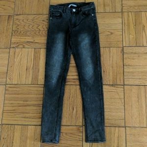 H&M girls grey wash jeans